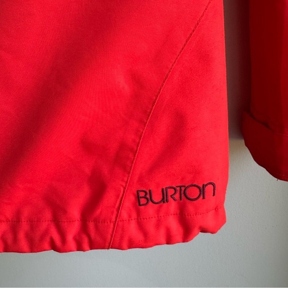 Burton DryRide Winter Jacket Womens S Red Waterproof Windproof Full Zip VGUC - Picture 9 of 16